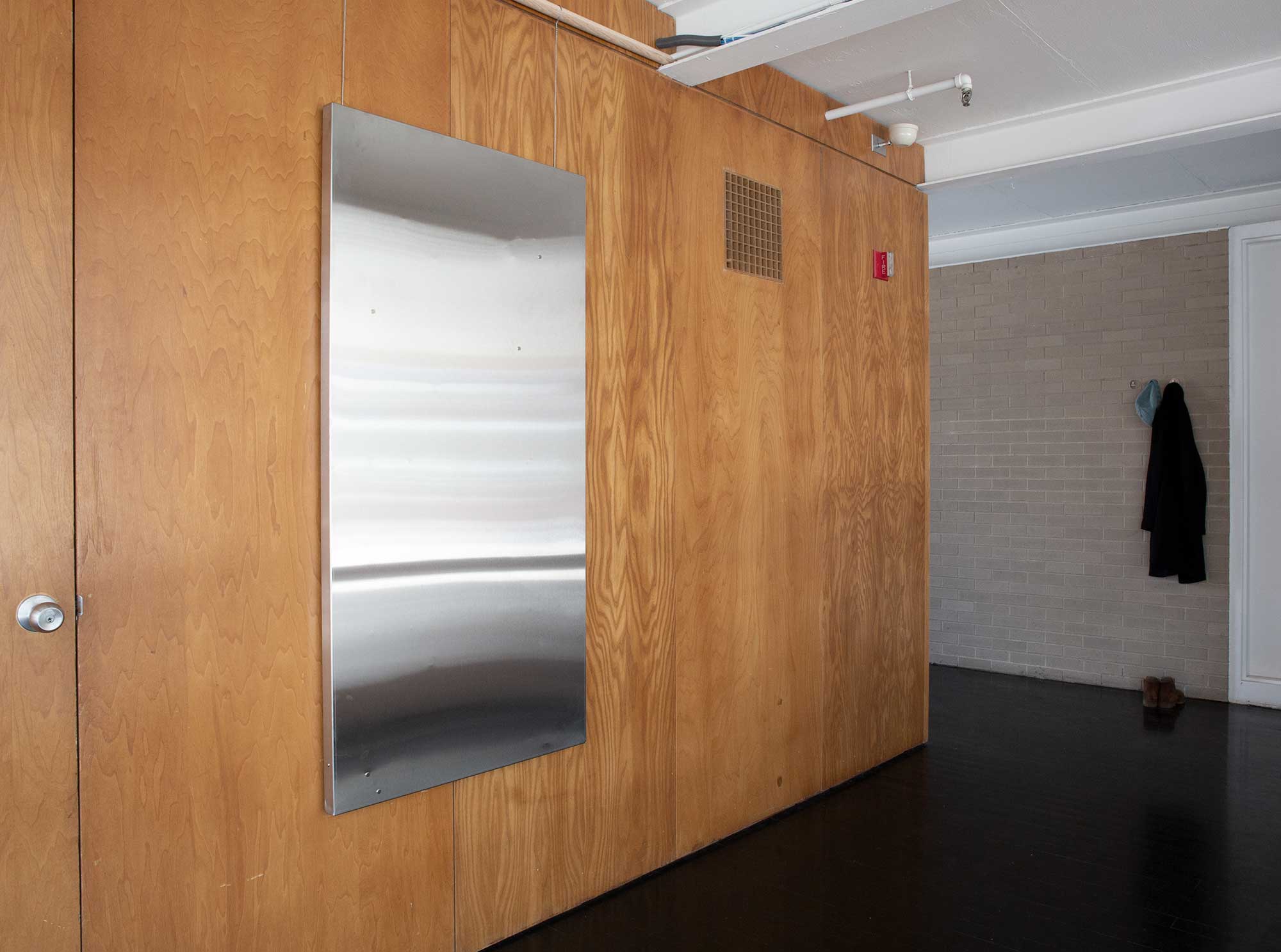 Former kitchen area, McCormick House, Claudia Weber, Stainless Steel, 30