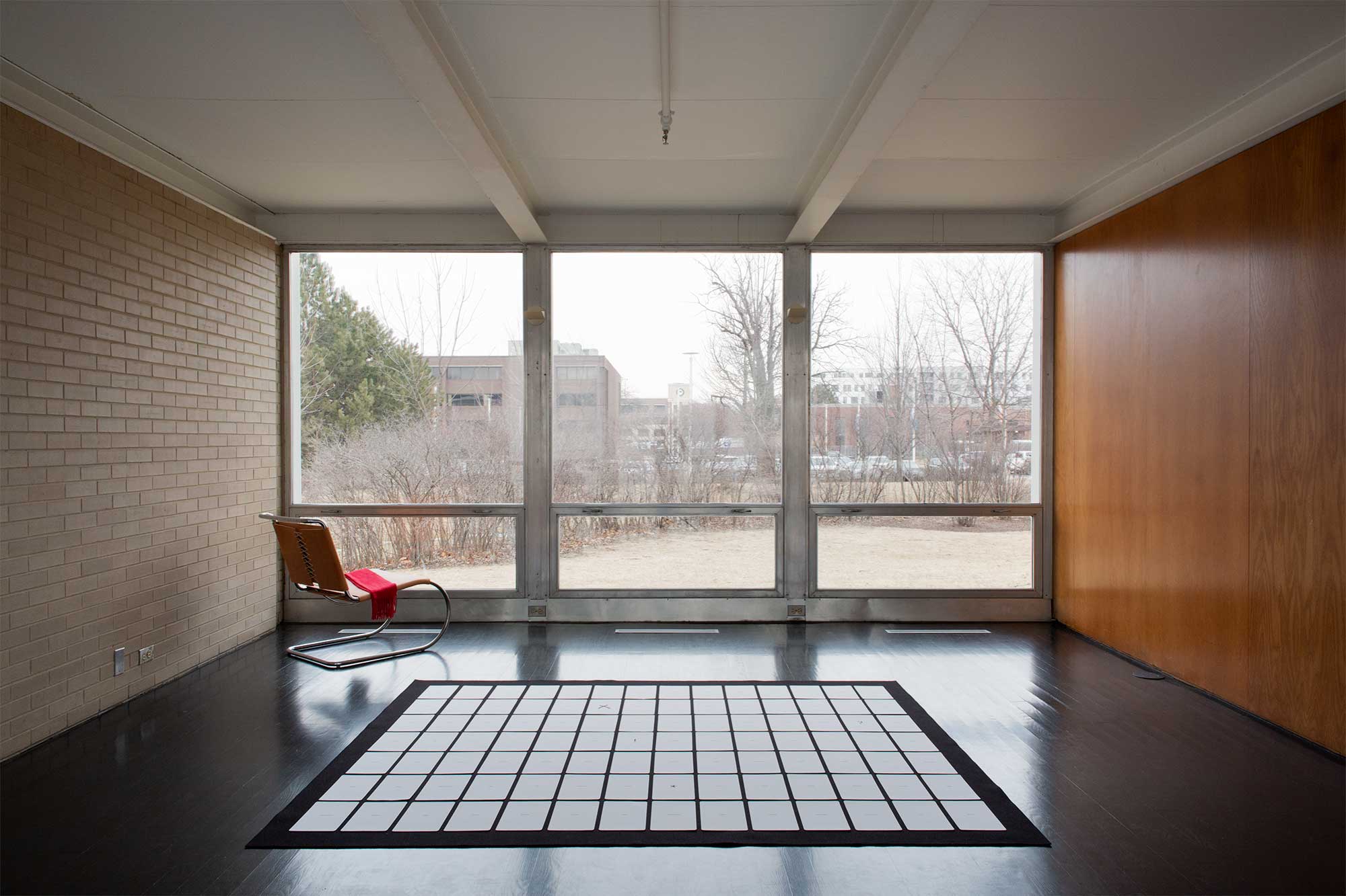 Exquisite Corpse, Discourse Cards, Grid, Claudia Weber, McCormick House, Mies van der Rohe, MR Chair