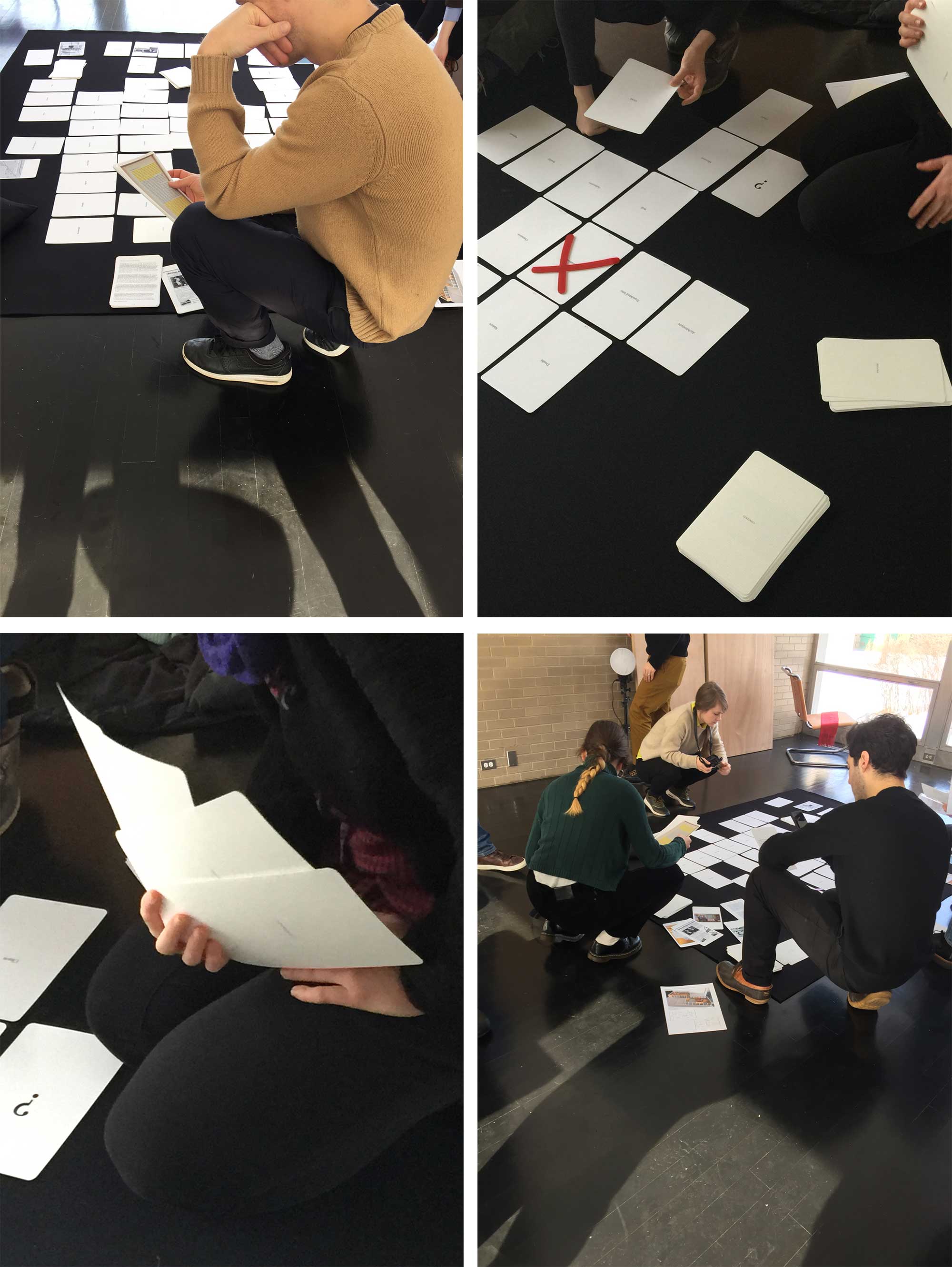 Exquisite Corpse, players, game, Claudia Weber, McCormick House, Mies van der Rohe