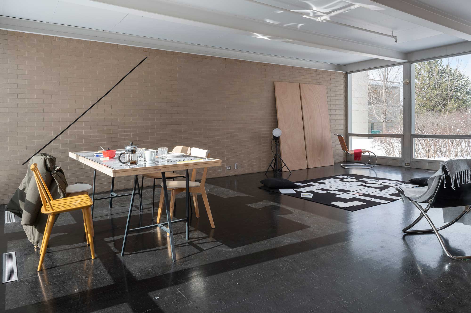 Living space, McCormick House, Mies van der Rohe, Claudia Weber, Experiment in Living, 150 South Cottage Hill Ave